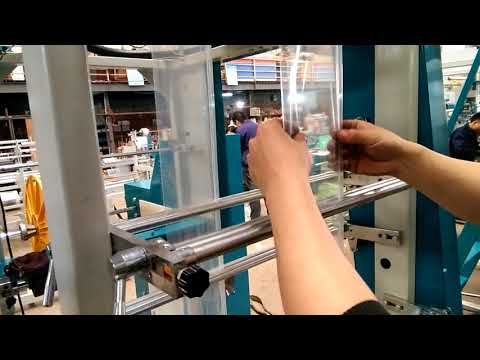 Automatic PE Zip Lock Bag Film Moulding Machine
