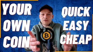 How to MAKE and SELL your OWN crypto coin (Create token in LESS than 15 minutes)