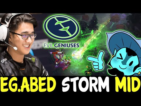 EG.Abed Storm Spirit MID | Farming Heroes | Dota 2 Pro Players Clips
