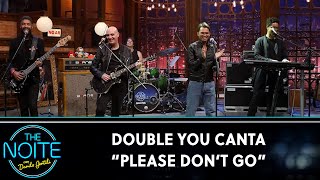 Double You canta &quot;Please Don&#39;t Go&quot; – KC and the Sunshine Band | The Noite (02/05/23)