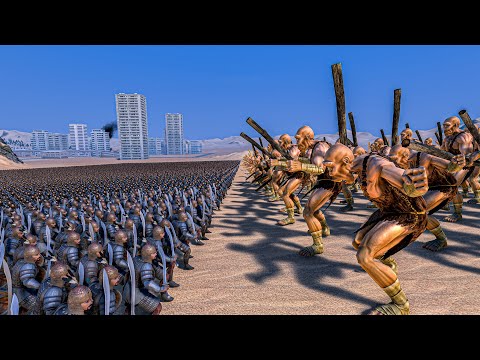 25.000 PERSIANS vs 500 GIANT CYCLOPS - Ultimate Epic Battle Simulator UEBS
