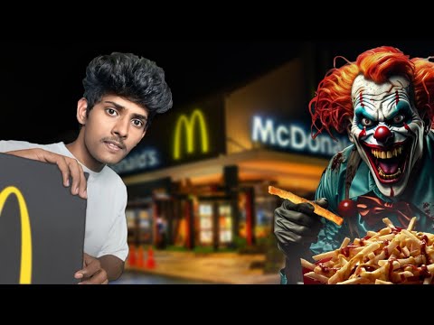 stucked in HAUNTED MC DONALDS (scary) - telugu