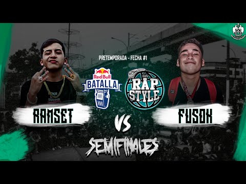 FUSOK 🇨🇱 vs RAMSET 🇵🇪 -Semifinal- Rapstyle Sjl - Fecha #1 Lima Perú 2023