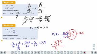 Eğitim Vadisi TYT Matematik 10.Föy Rasyonel Sayılar 2 Konu Anlatım Videoları