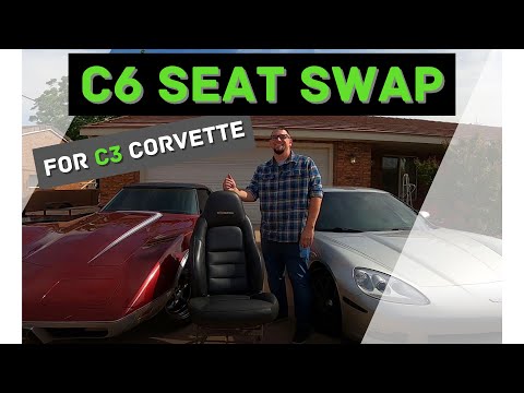 C6 Seats Install in C3 Corvette
