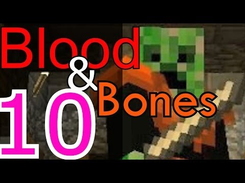 minecraft Blood & Bones #10 do u want to build a snowman.