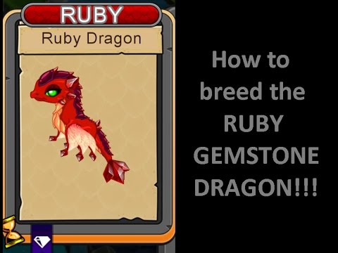 How to breed a Ruby Gemstone dragon in DragonVale