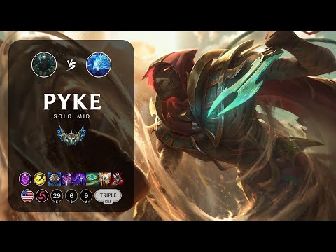 Pyke Mid vs Anivia - NA Challenger Patch 14.5
