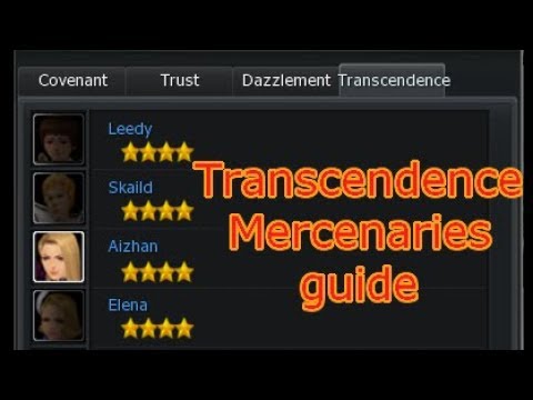 Transcendence Mercenary guide - Cabal Online