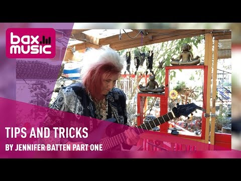Tips and tricks by Jennifer Batten part one  - Bax Music