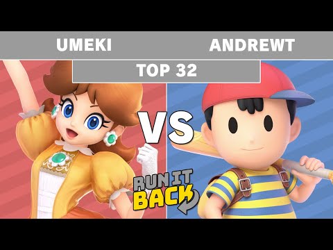 Run It Back - Umeki (Daisy) vs AndrewT (Ness) Top 32 Winners - Smash Ultimate Singles