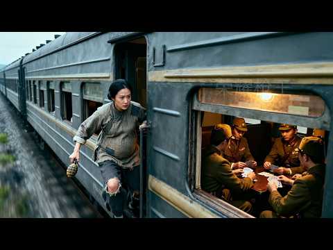 抗日電影！美女特務偽裝孕婦潛入火車，全殲一車日軍！ ⚔️ 抗日 MMA | Kung Fu