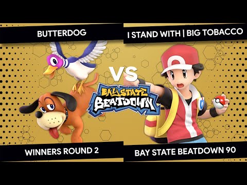 Bay State Beatdown 90 - butterdog (Duck Hunt) vs I stand with | Big Tobacco (PT) - Winners Round 2