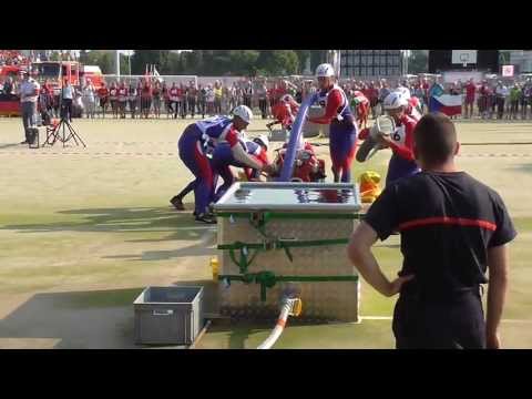 CTIF 2013 Mulhouse - poziarny utok - Slovensko