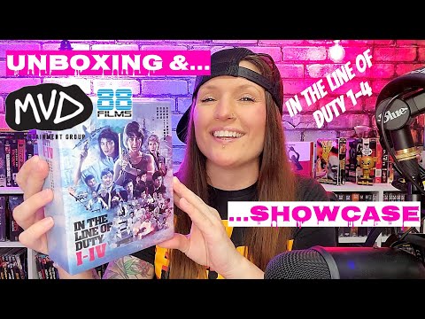 Unboxing In The Line of Duty Boxset (2023) | 88 Films | My Killer Podcast