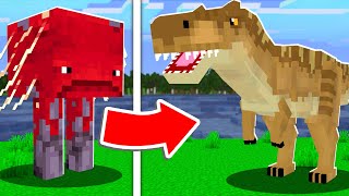 I Remade Every Mob Dinosaurs  (Minecraft)