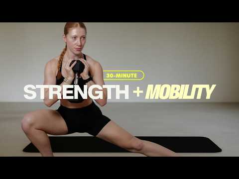 30 Min. Mobility x Strength (With Weights) | No Talking