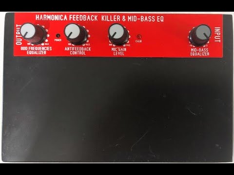 Handmade HARMONICA FEEDBACK KILLER & Mid-Bass Equalizer 2024 - black image 7