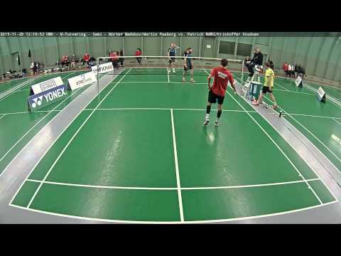 HBK - M-Turnering - Semi - Morten Bødskov/Martin Faaborg vs. Patrick Buhl/Kristoffer Knudsen