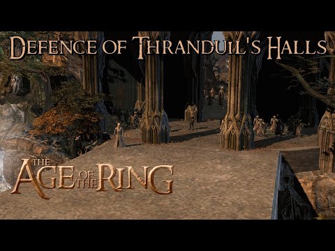 Age of the Ring Mod 8.1 - The Defense of Thranduil's Halls - New Custom Map I BFME II RotWK