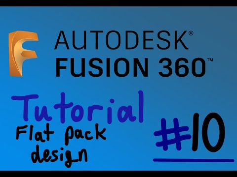 Autodesk Fusion 360 Tutorial - Flat Pack Design
