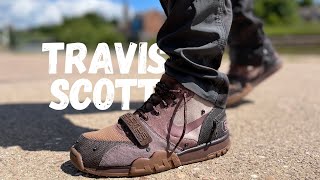 The CHEAPEST Travis Scott Sneaker Ever! Travis Scott Air Trainer 1 Review & On Foot