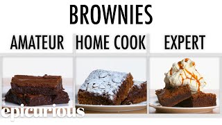 Download lagu 4 Levels of Brownies: Amateur to Food Scientist | Epicurious mp3