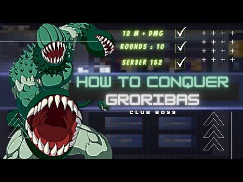 CONQUERING CLUB BOSS GRORIBAS (SURVIVAL+DAMAGE+TIPS) - ONE PUNCH MAN: THE STRONGEST (2020)