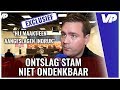 PROBLEMEN voor STAM: "Niet ondenkbaar dat hij ONTSLAGEN wordt"