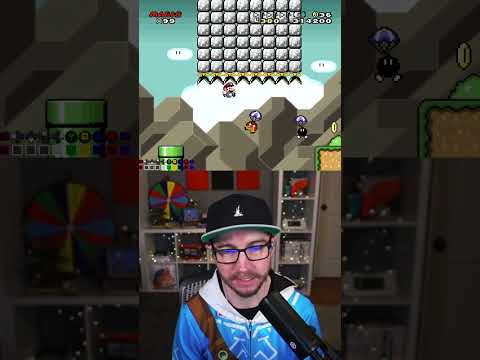 Dope Classic Kaizo Level! | #retrogaming #mario #kaizo #supermarioworld #shorts