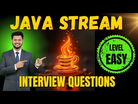 Java Stream Interview Questions 💡 Level Easy | Top 10 Examples