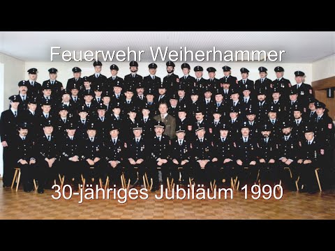Feuerwehr Weiherhammer - Festzug 1990
