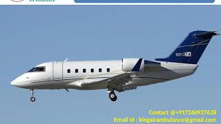 Hire King Air Ambulance Services from Ahmedabad and Amritsar