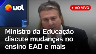 Camilo Santana fala ao vivo na Câmara sobre novas regras do EAD, ensino básico e mais: assista
