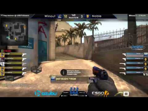 Winout vs Noble bo3 Map 2 Mirage