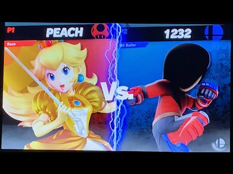 BYBD #42 - [GF] Razo(W)(Peach) vs. D. Haki(L)(Mii Brawler)