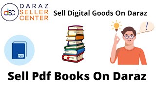 Sell pdf books on daraz | Daraz Digital Seller Account | Daraz Digital Sahulat