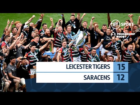 Leicester Tigers 15-12 Saracens | Late Burns kick wins it! | Gallagher Premiership Final Highlights
