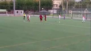 CAP Ciudad de Murcia Cepaim 3-2 AD Alquerías. Segundo gol de Salouma Soumare 3-1. Minuto 47.