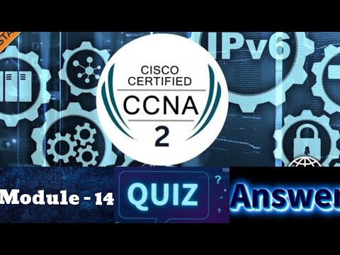 Cisco CCNA - 2 (Switching, Routing, and Wireless Essentials) - Module 14 Quiz Answers