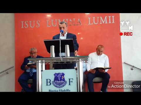 Fr Păstor Ruben din București în Biserica Filadelfia Monza-Milano