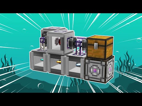 Minecraft Rustic Waters 2 - Applied Energetics 2 Inscriber Automation #10