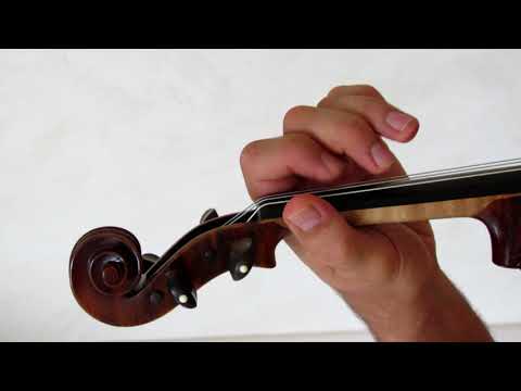 Volume 1 lesson 096 / 133 - Exercices tombalaika - Learning french Violin