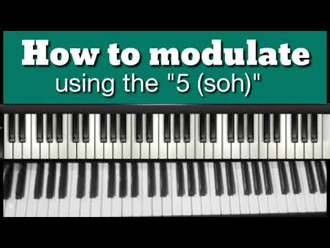 How to MODULATE using the 5th of the Next key