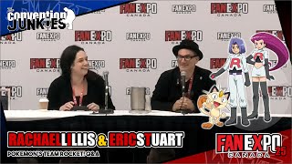 Pokémon Voice Acting Stars Rachael Lillis & Eric Stuart - Fan Expo Canada 2019 Q&A Panel video