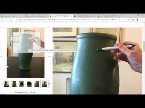 Price Check - American Art Pottery Early 20th Century Weller Pottery Company Matte Green