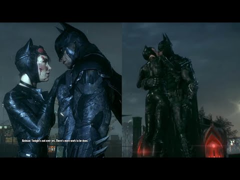 Batman Arkham: Complete Catwoman Romance - All Catwoman Scenes