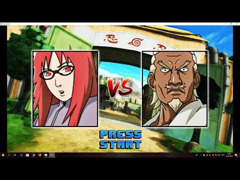 Naruto Konoha Legends M.U.G.E.N - Arcade - Karin