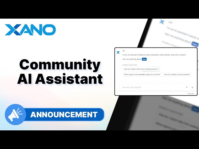 Announcing our Community AI Assistant