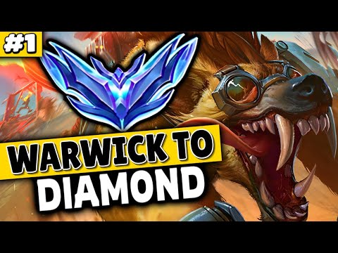 Warwick Unranked to Diamond #1 - Warwick  Jungle Gameplay Guide | Season 13 Warwick Gameplay